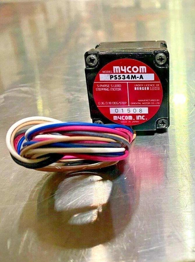 Mycom PS534M-A 5-Phase 5-Lead Stepping Motor - Berger Lahr Stepper