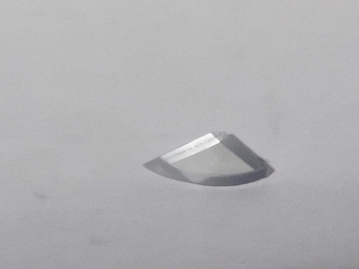 Lot of 200: 12.5mm Radius Quarter Wedge Segment - Round Concave Mirror