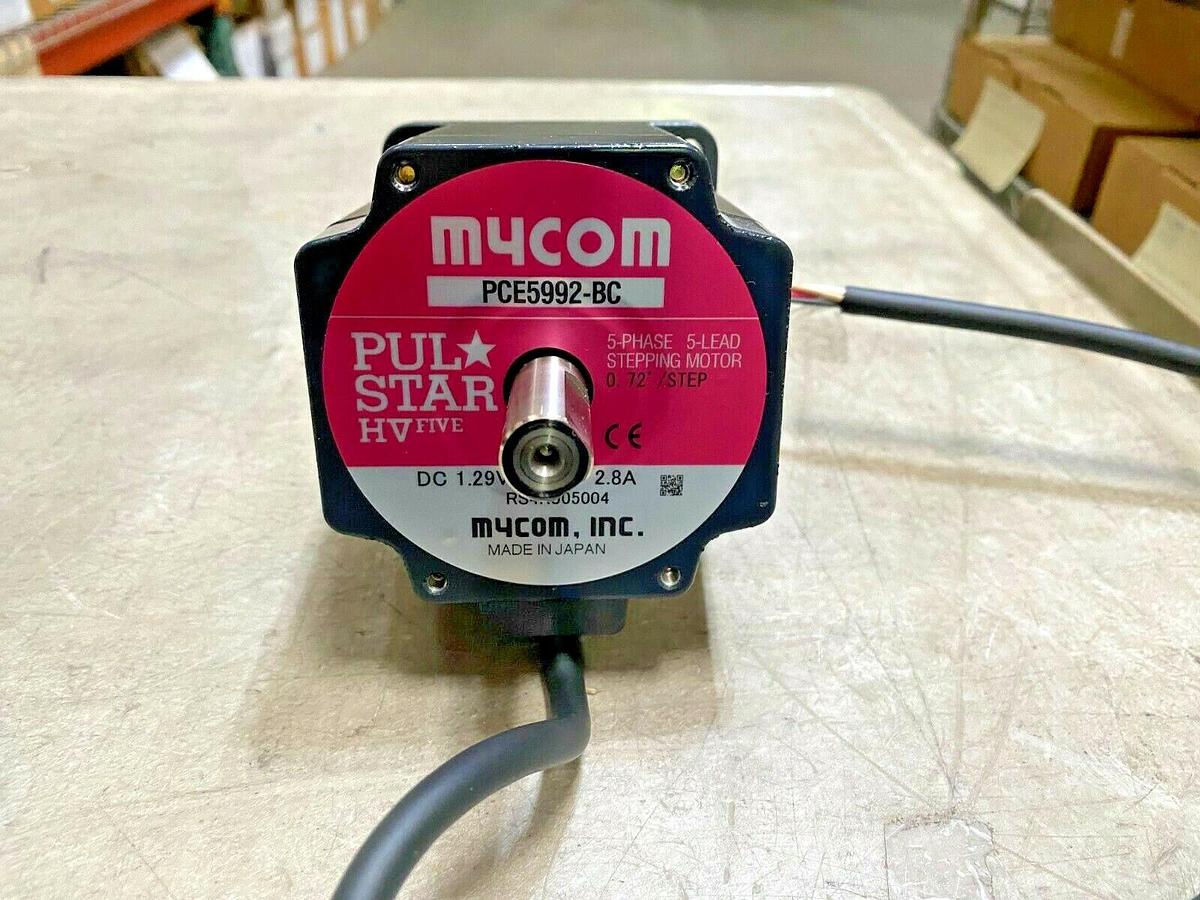 Mycom PCE5992-BC 1.29V 2.8A PUL Star HV Five 5-Phase 5-Lead Stepping Motor
