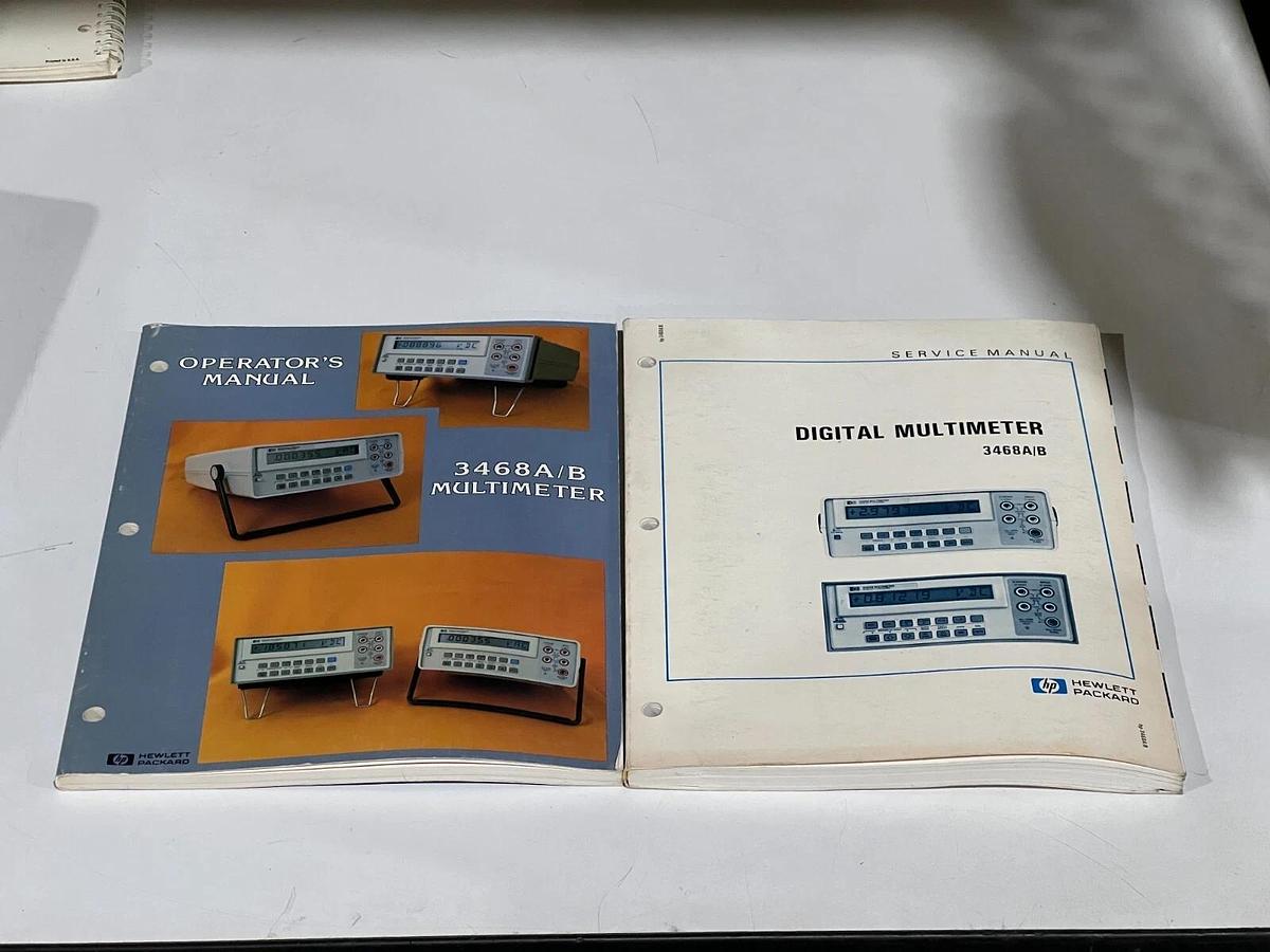 Used Lot of 14 Vintage HP Instruction / User Manuals Hewlett-Packard Agilent Keysight