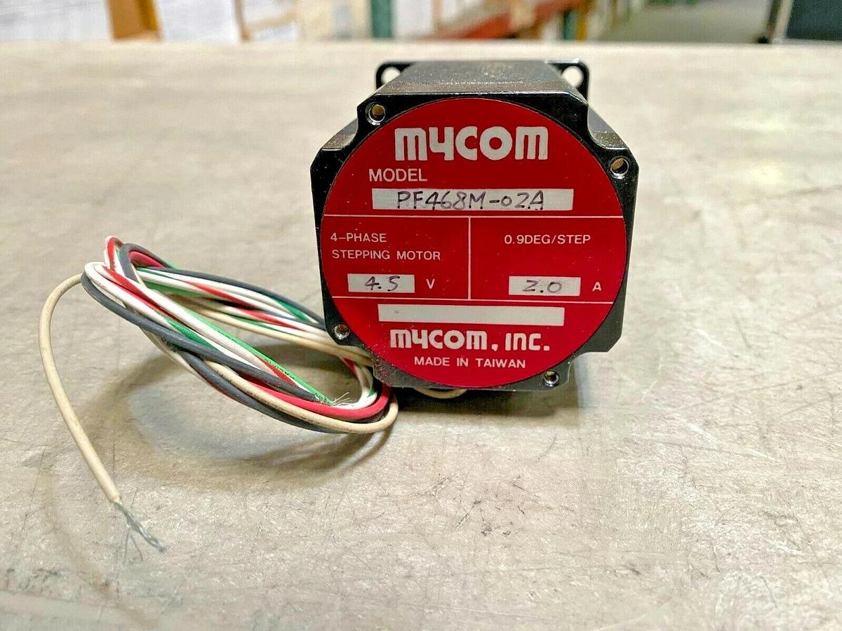 Mycom Nyden PF468M-02A 4.5 V 2.0 A 0.9 Deg/Step 4-Phase Stepping Motor - Stepper