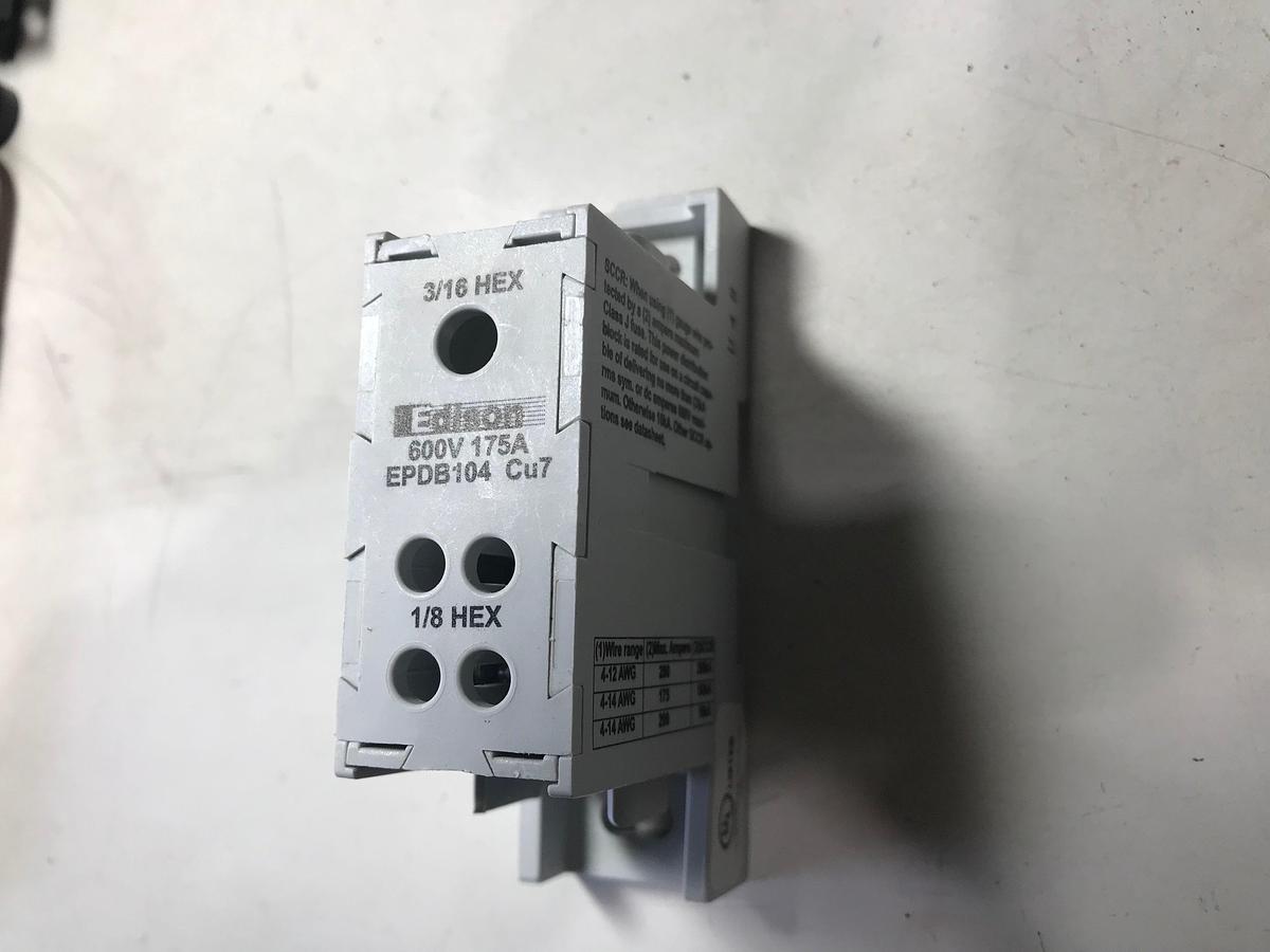 Used POWER BLOCK 600VAC 175 Amp ES6610