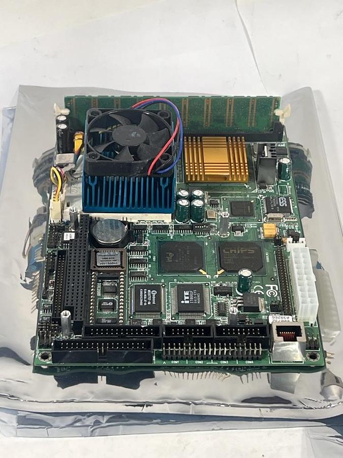 Used AAEON PCM-6890B Rev.B1.0 Pentium III All-In-One Single Board Computer w/ CD