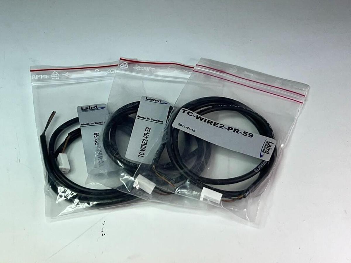 Used 3 Each Laird Technologies TC-WIRE2-PR-59 Temperature Sensor Wire NTC1 to PR-59