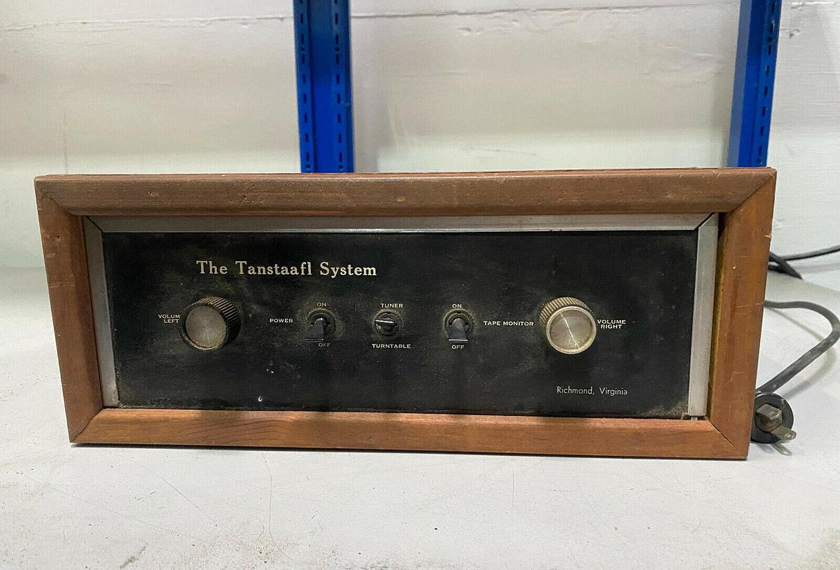 Used The Tanstaafl System - Home Brew Audio Preamp Tape Turntable Tuner Preamplifier