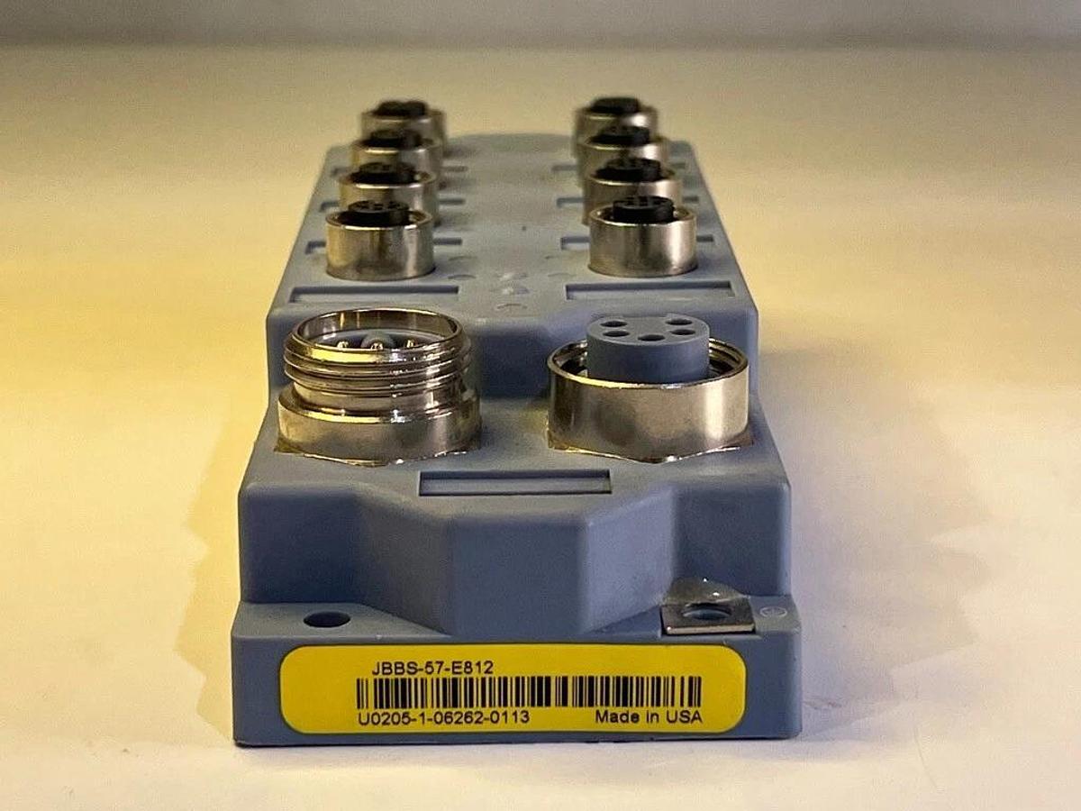 Used Turck Model JBBS 57-E812 M12 Junction Box - Device Net Hub