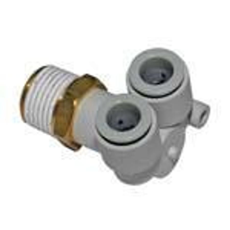 Used Twin Male Elbow Fitting ES6012