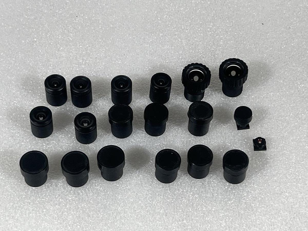 Used Lot of 28 Miniature Lenses and Optical Lens Assemblies
