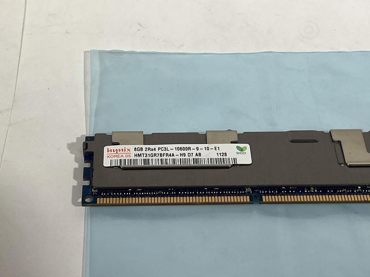 Used Lot of 4 Hynix HMT31GR7BFR4A-H9 8GB DDR3 RAM 10600 (1333 MHz) Server Memory