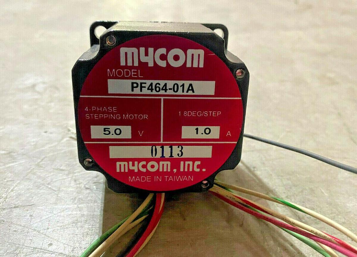 Mycom PF464-01A 5.0V 1.0A 1.8Deg./Step 4-Phase Stepping Motor - Stepper