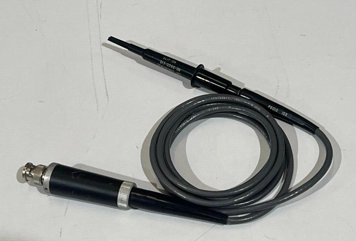 Used Lot of 3 Tektronix Probes: P6006, P6010, & P6047 - Oscilloscope Test Leads