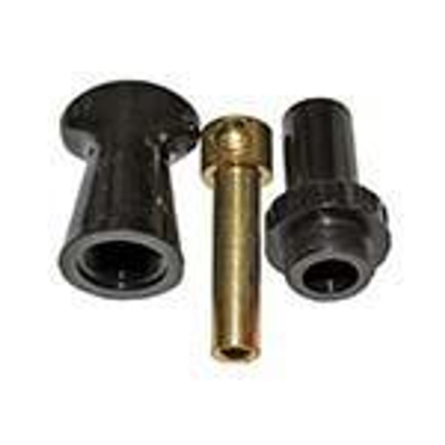 Used Electric Socket Plug 100A; Black ES6982