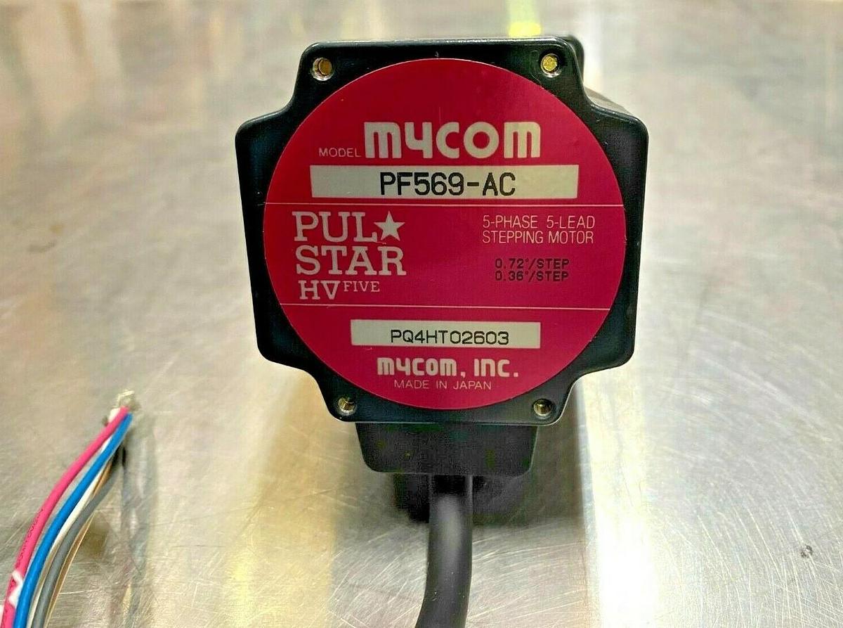 Mycom Nyden PF569-AC PUL Star HV Five 5-Phase 5-Lead Stepping Motor - Stepper