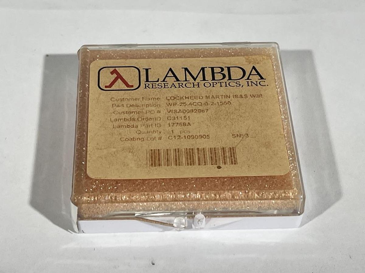 Used Lambda Research Optics 17758A