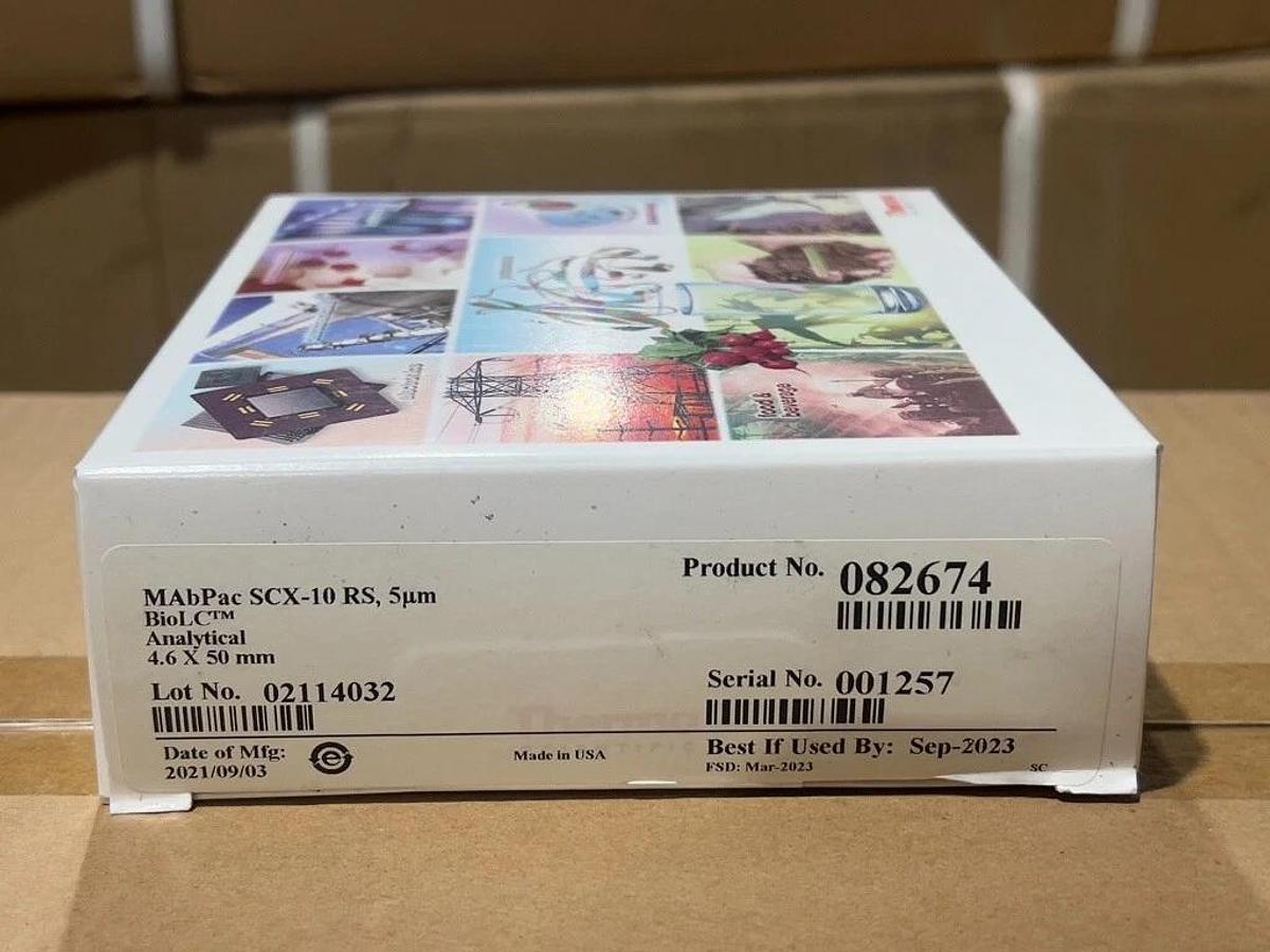 Used Thermo Scientific 082674 MAbPac SCX-10 RS 5um Analytical HPLC Column 4.6x50mm