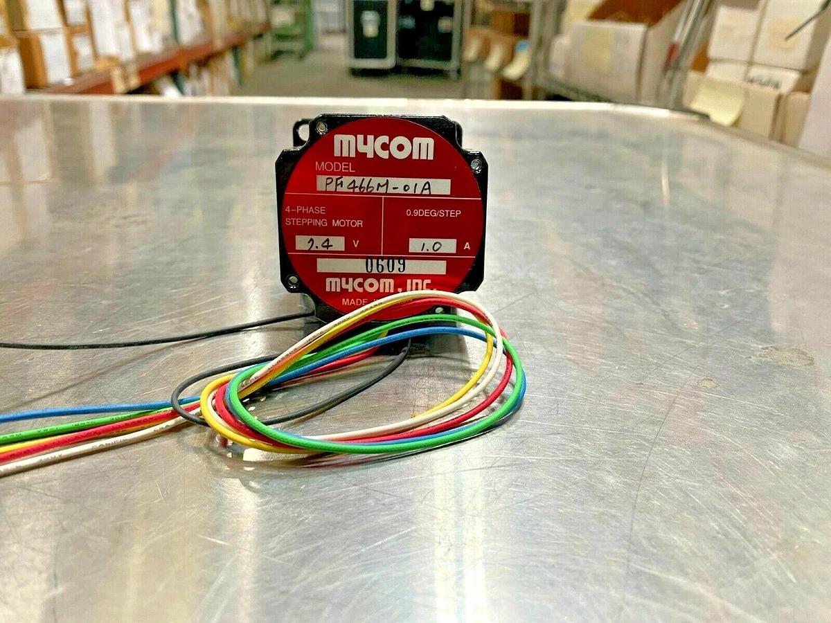 Mycom Nyden PF466M-01A 2.4V 1.0A 0.9Deg/Step 4-Phase Stepping Motor - Stepper