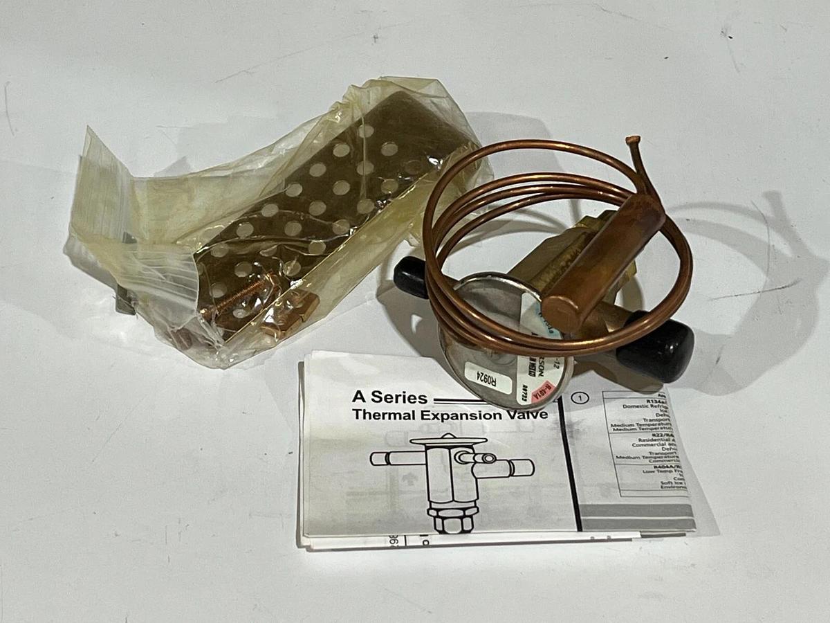 Used Emerson 065821 Thermal Expansion Valve  for 134a, 12, & 401A -20F to +50F
