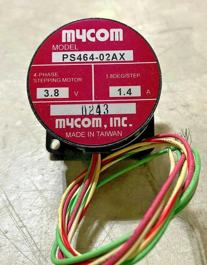 Mycom PS464-02AX 3.8V 1.4A 1.8Deg/Step 4-Phase Stepping Motor - Stepper