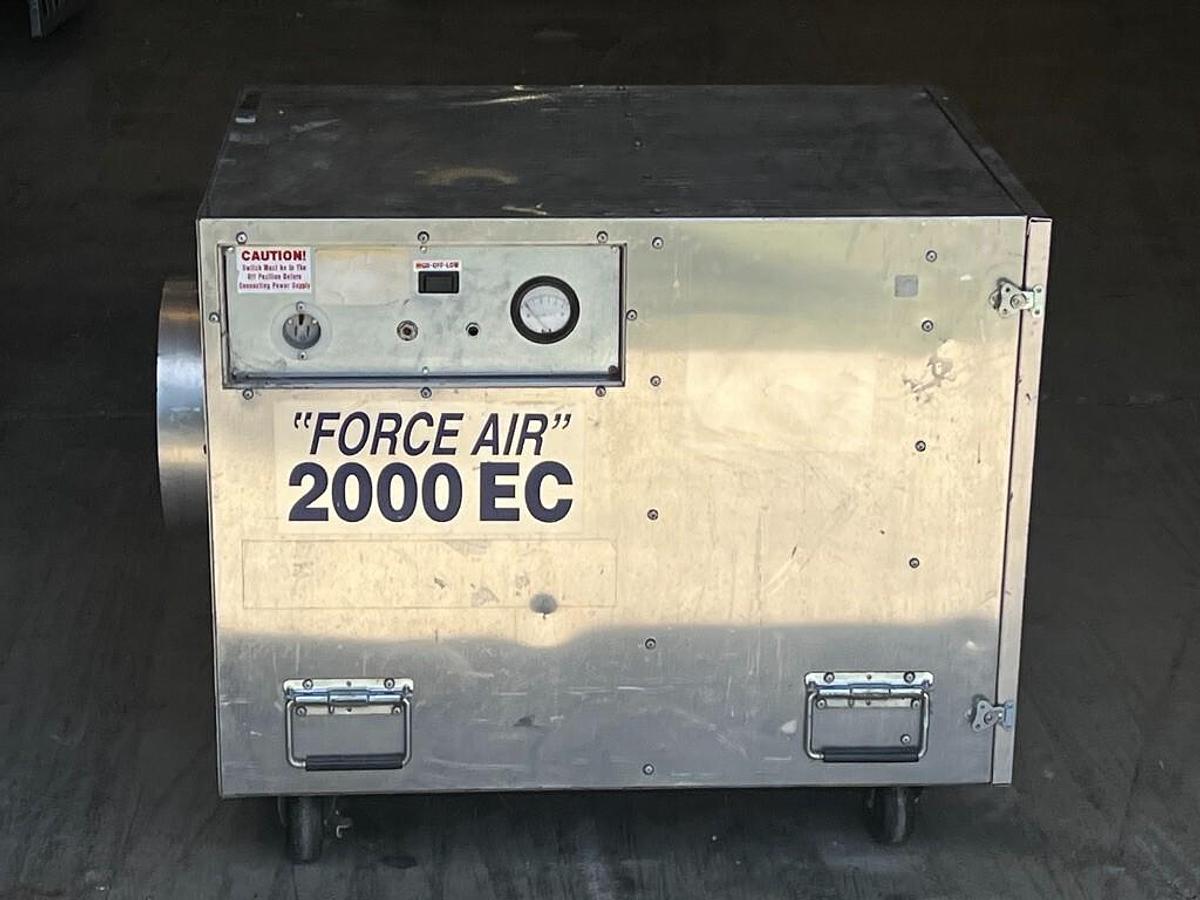 Used ASCI "Force Air" 2000 EC - FA2000EC HEPA Filter Negative Pressure Air Scrubber