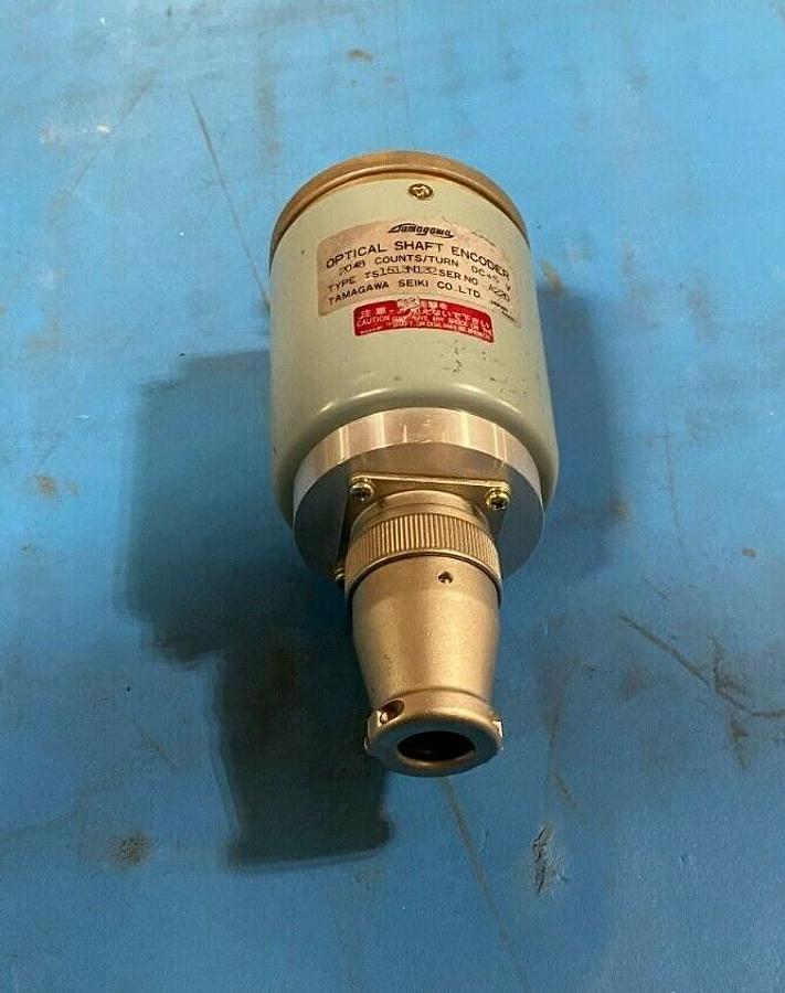 Used Tamagawa Seiki Type TS1513N132 Optical Shaft Encoder for Motors - AS-IS