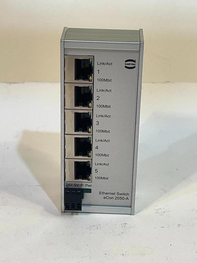 Used Harting Ethernet Switch Ha-VIS eCon 2050-A 20761053000