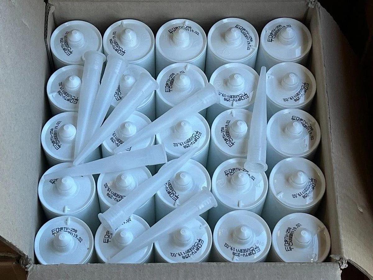 25 Tubes: 300ml Clear Alcohol Based Silicone Adhesive RTV 258 DongYang Sealant