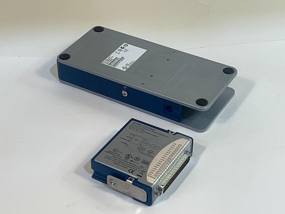 Used National Instruments CompactDAQ cDAQ-9181 Chassis and NI 9205 with DSUB Module