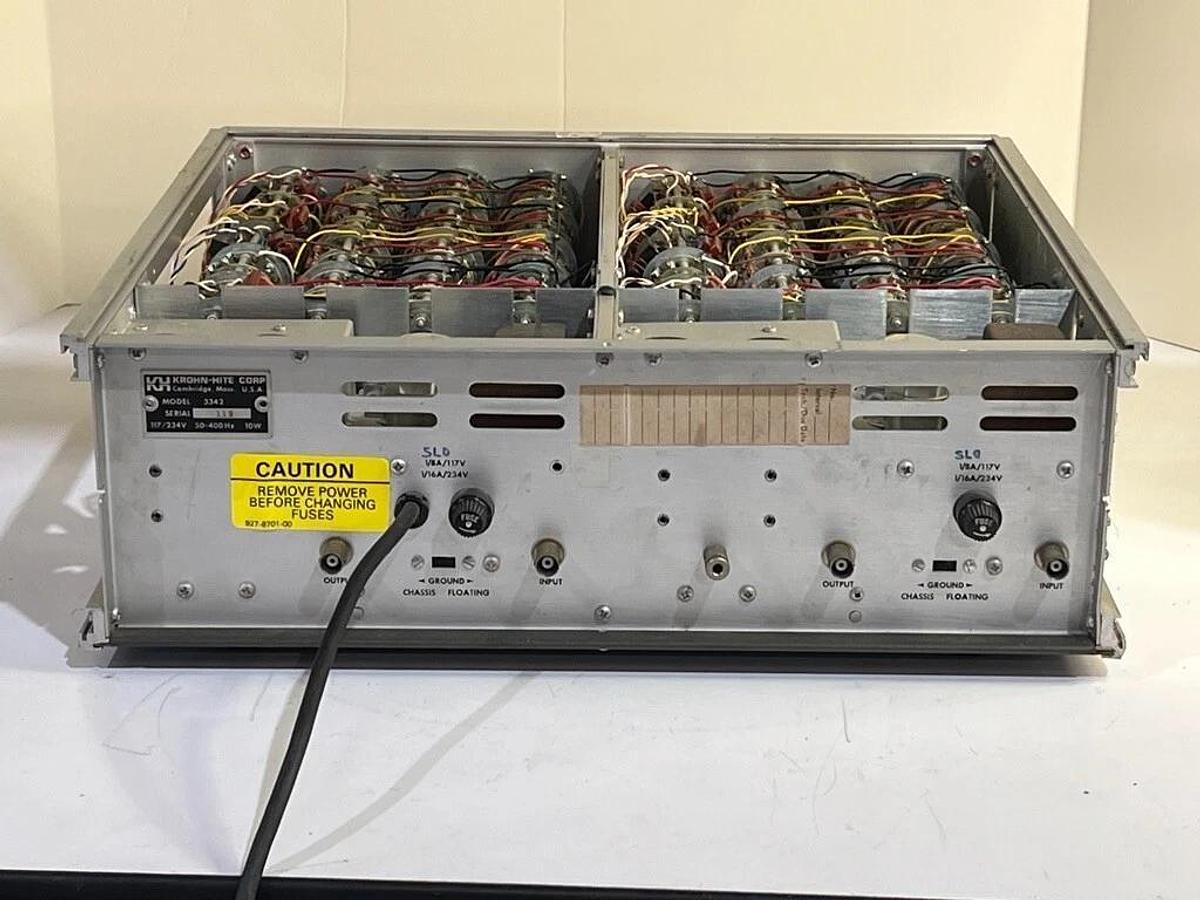 Used KH Krohn-Hite Model 3342 Filter - AS-IS