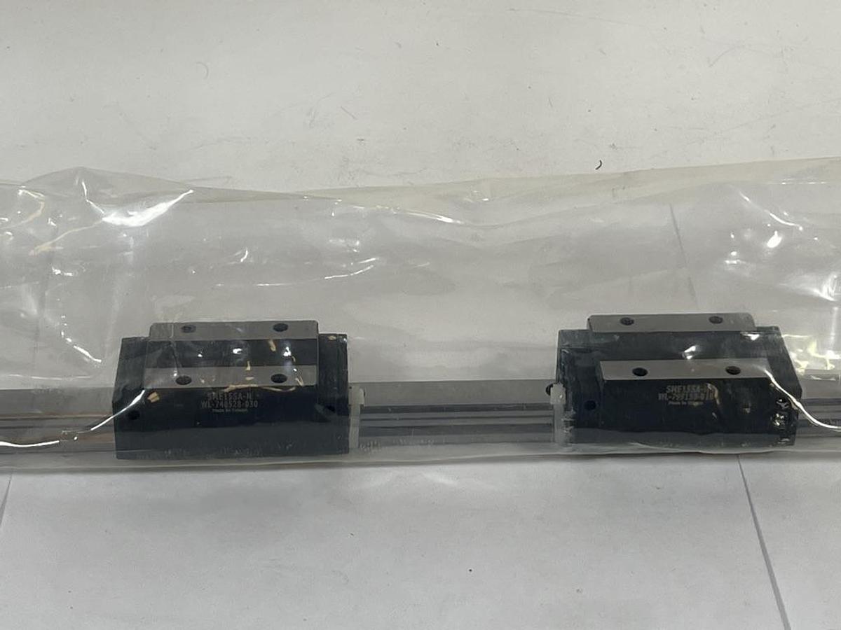 PMI PMI SME Series Ball Chain SME15R 15mm 24" Linear Guideway w/ 2X SME15SA-N Slides