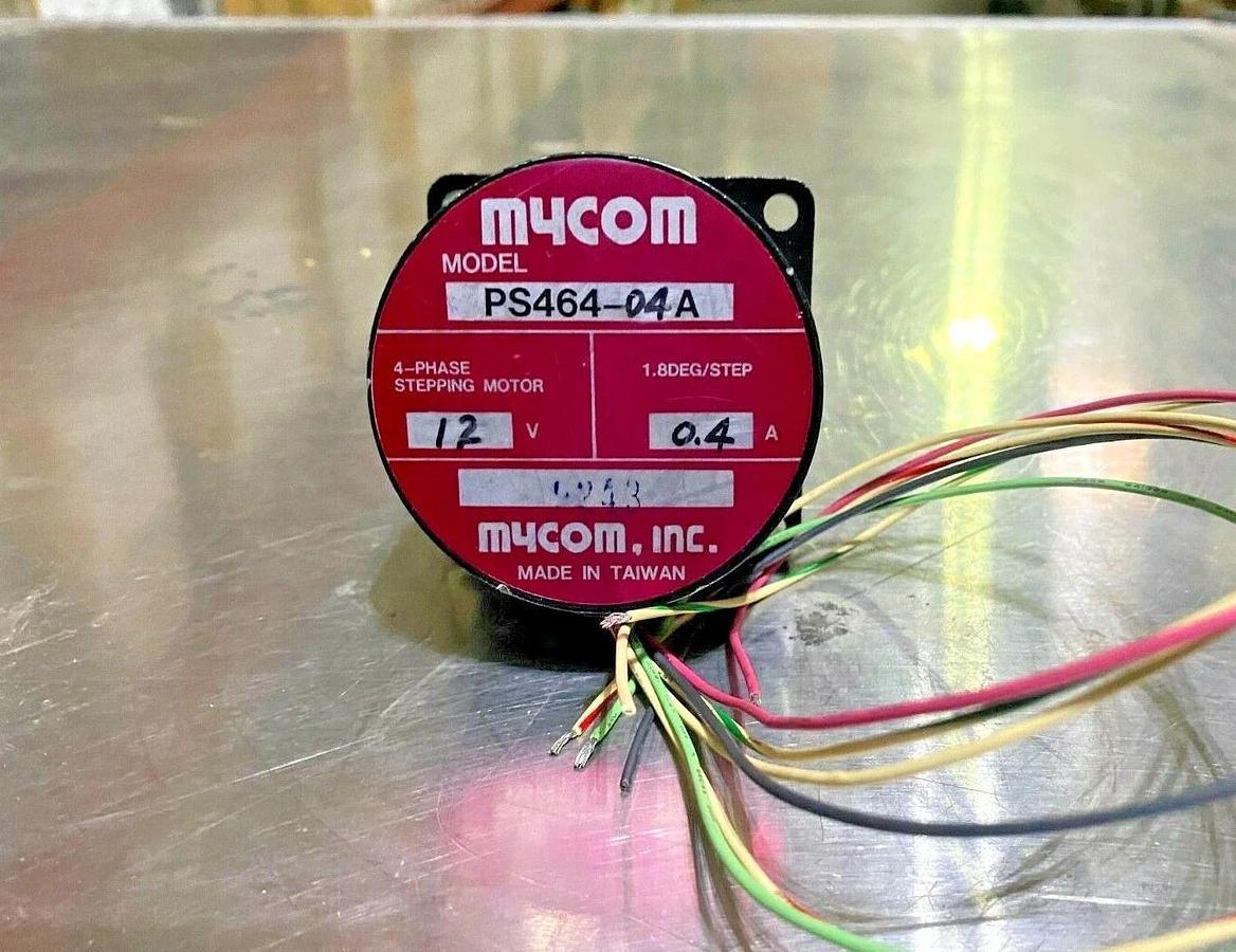 Mycom PS464-04A 12V 0.4A 1.8Deg/Step 4-Phase Stepping Motor - Stepper