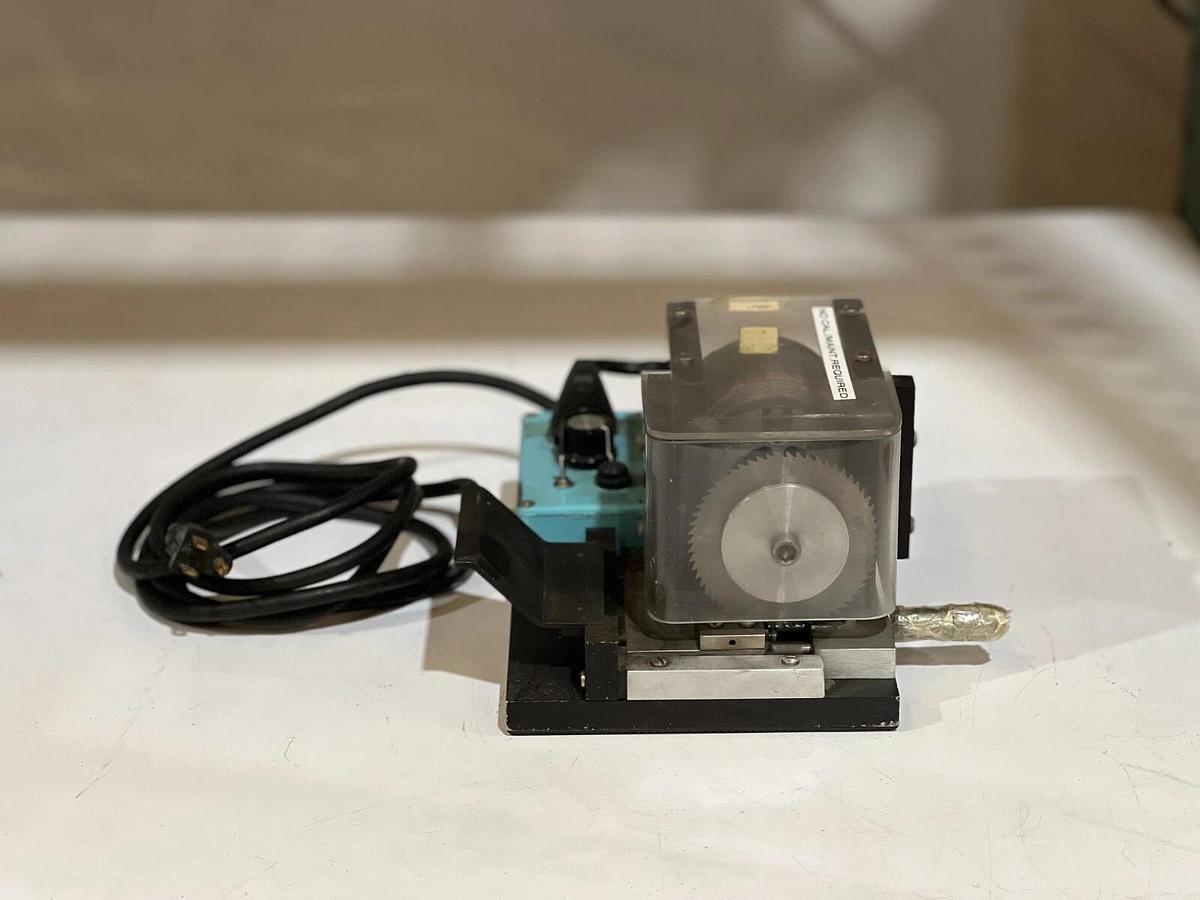 Used 7 Seven Associates Semi-Rigid Tooling - Model T-511M Trim Saw for Coaxial Cable