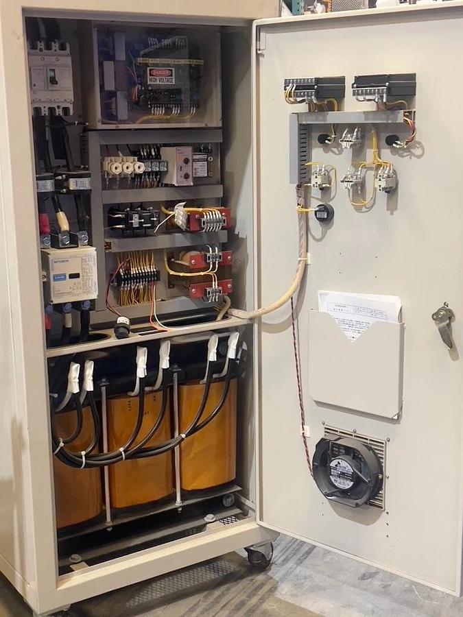 Used Gold Choice Type 04000140 DC Power Supply: 380VAC 3PH Input, 400VDC 140A Output