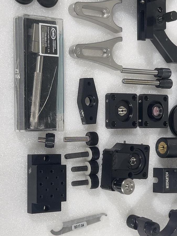 Used Lot of Newport, Thorabs, and Assorted Optics Photonics Hardware