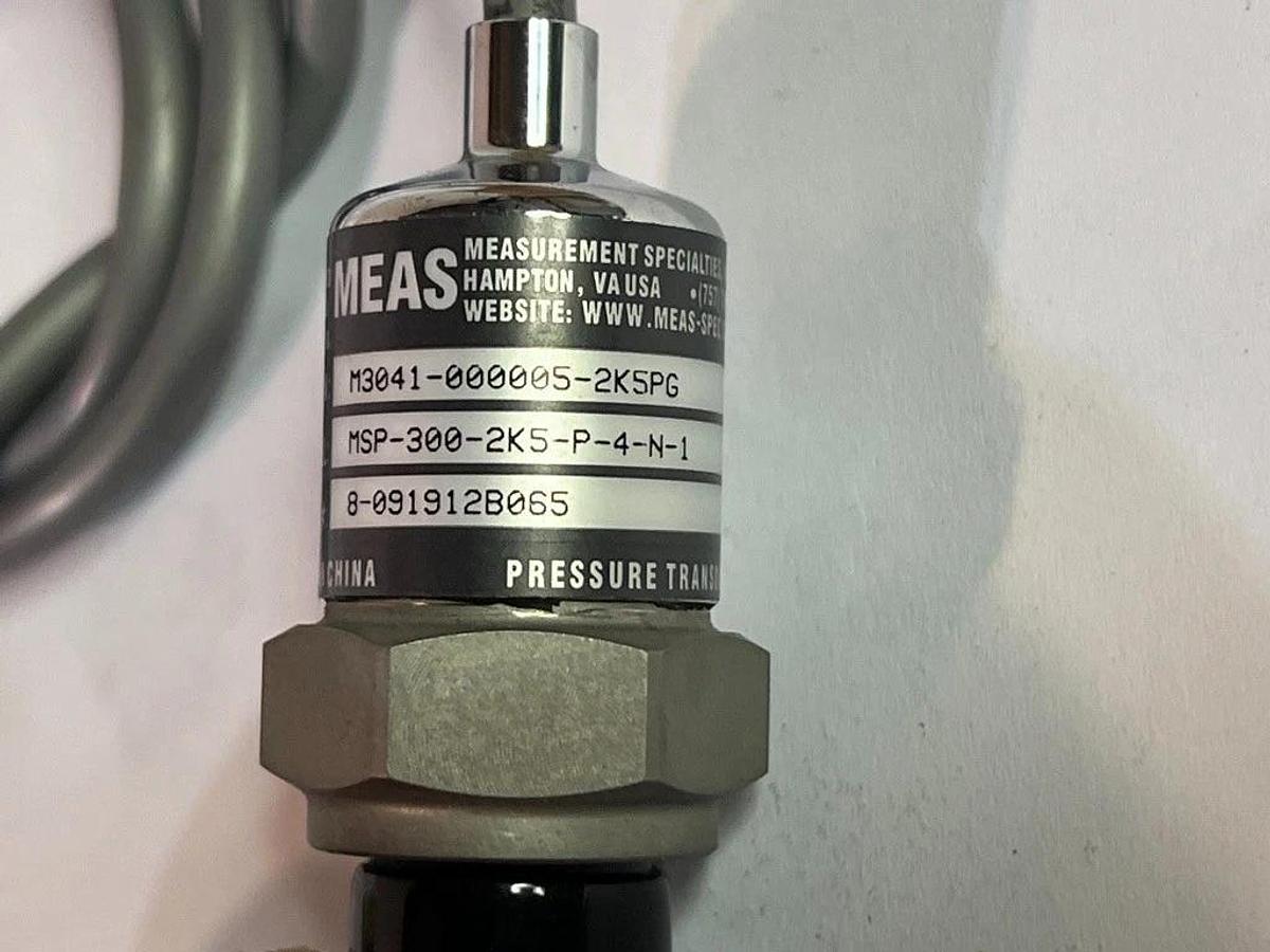 TE Connectivity Pressure Transducer - M3041-000005-2K5PG - MSP-300-2K5-P-4-N-1