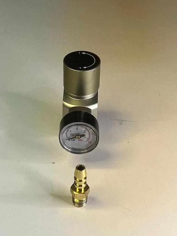 Used Assorted Lot of Pneumatic and Vacuum Hardware Fittings, Meters and Valves