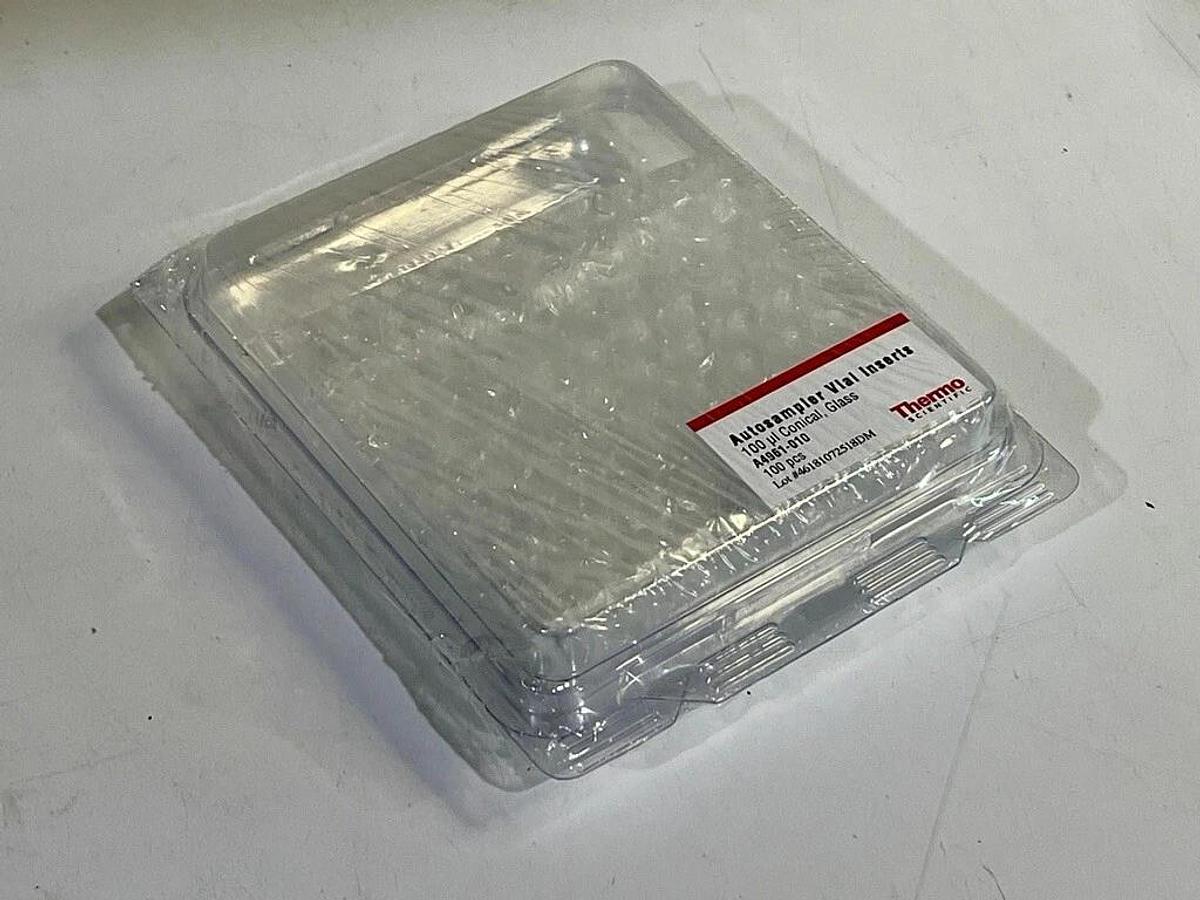 Lot of 3800: Thermo A4961-010 Autosampler Vial Inserts 100uL Conical Glass