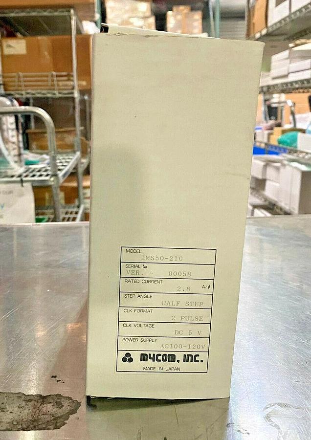 Used Mycom IMS50-210 5-Phase Stepping Motor Driver - Stepper Controller