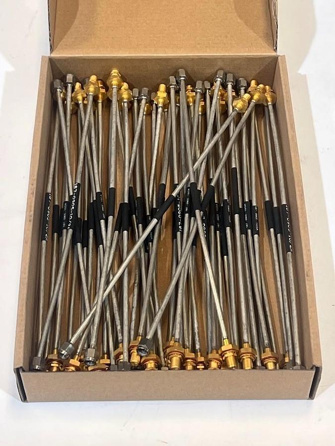 49 Pieces 2.92mm Male to SMA Female 10" 0.141 Semi-Rigid Coax 187-0905-10