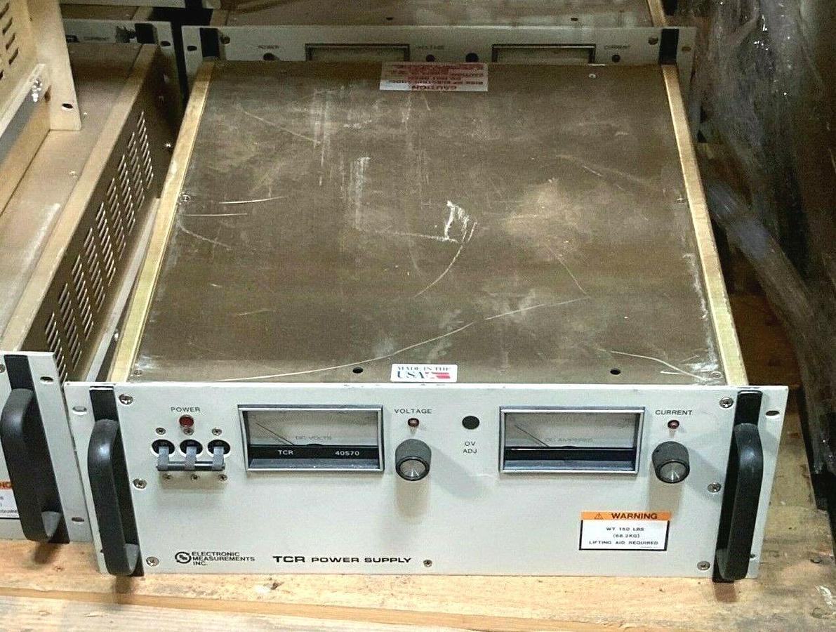 Used EMI TCR 40S70-2-0503 - 40V 70A DC Power Supply - Phase Angle Correction