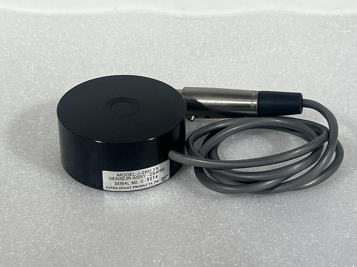 Used Ultraviolet Products, Inc. (UVP) Model J-260-1A 254nm Sensor Assembly