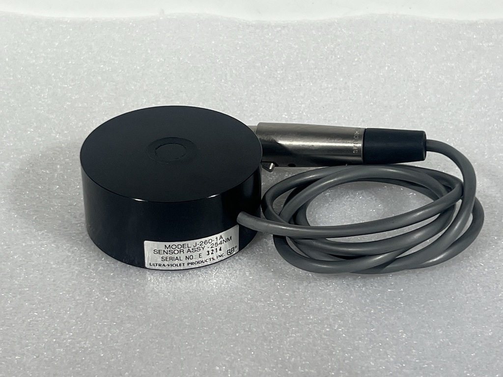 Used Ultraviolet Products, Inc. (UVP) Model J-260-1A 254nm Sensor Assembly