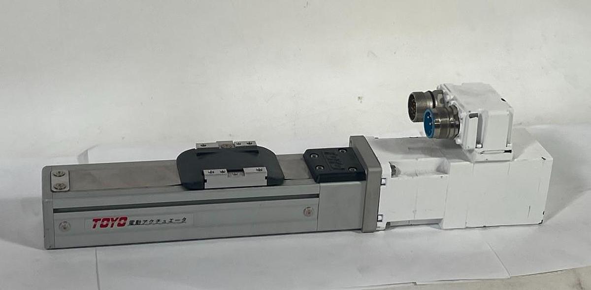 Used Toyo ECH5-L2-50-BC-S5L-C3-K94 Cleanroom Actuator w/ Baldor Servo Motor