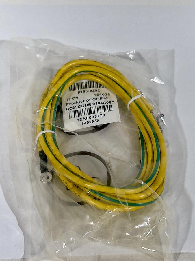 Lot of 7 Pieces Hewlett Packard HP 5185-9292 Chassis Ground Cables, 2-Meter