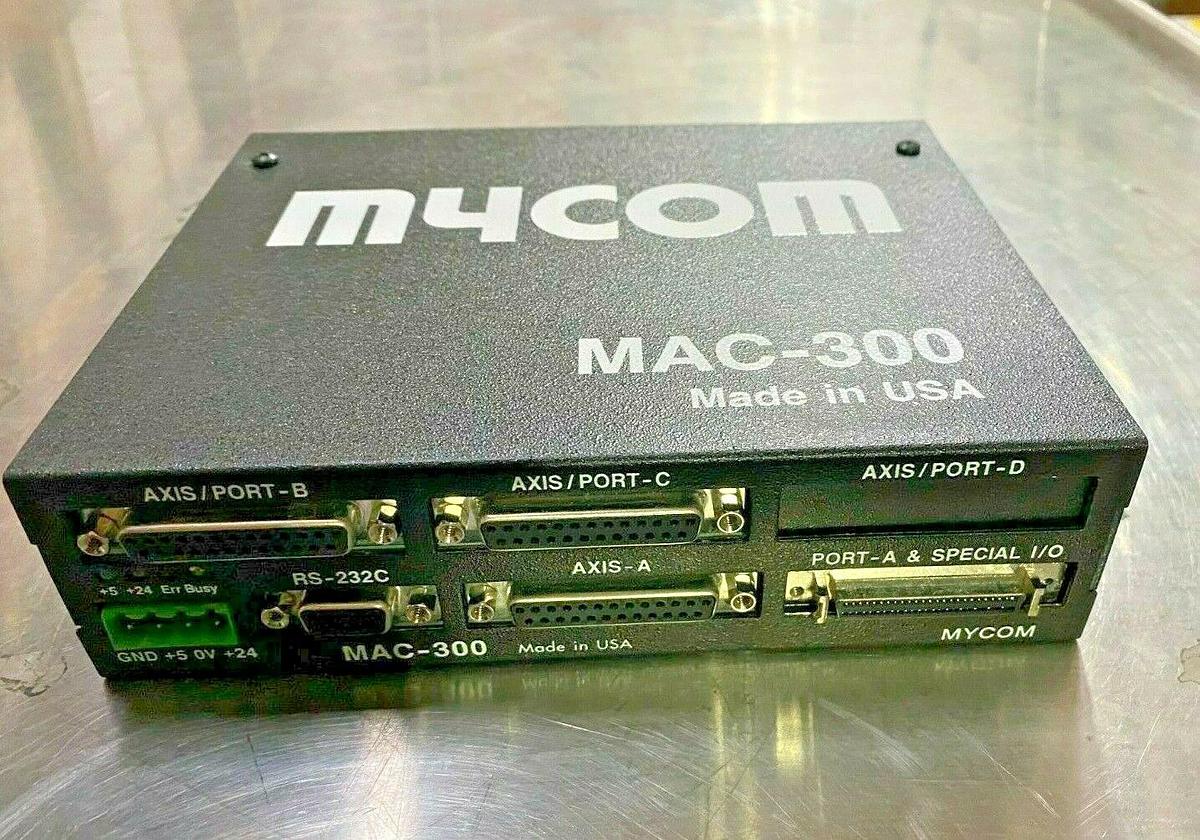 Used Mycom MAC-300 3 Axes Stepping Motor Driver - Stepper Drive