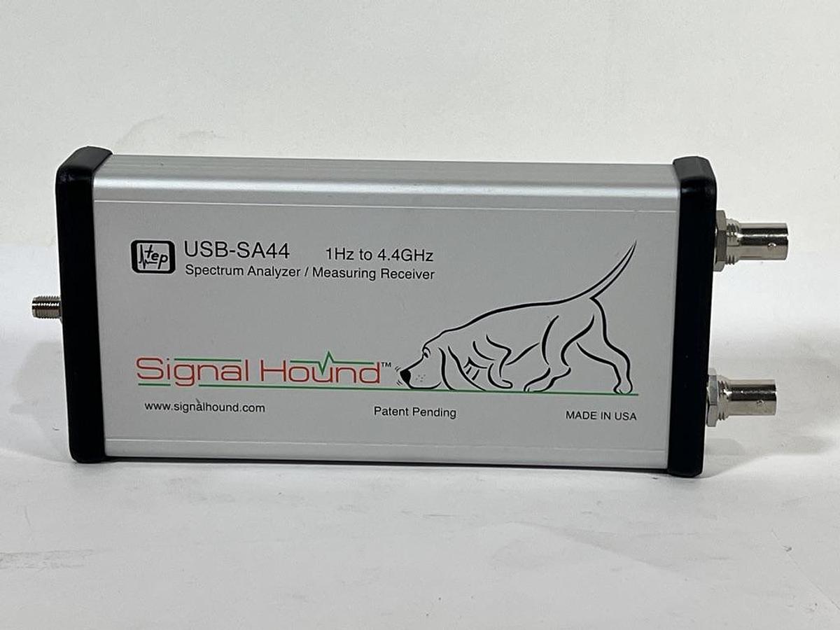 Signal Hound USB-SA44 4.4 GHz Spectrum Analyzer/Measuring Receiver + Accessories