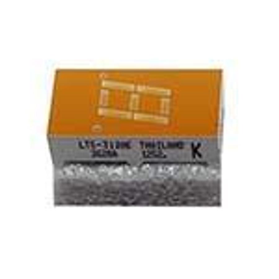 Used LED Display, 1-digit numeric, 0.3" (7.62mm), Red-Orange, 7-segment, Common Cathode, Right hand decimal, Orange face, Orange segments ES6674