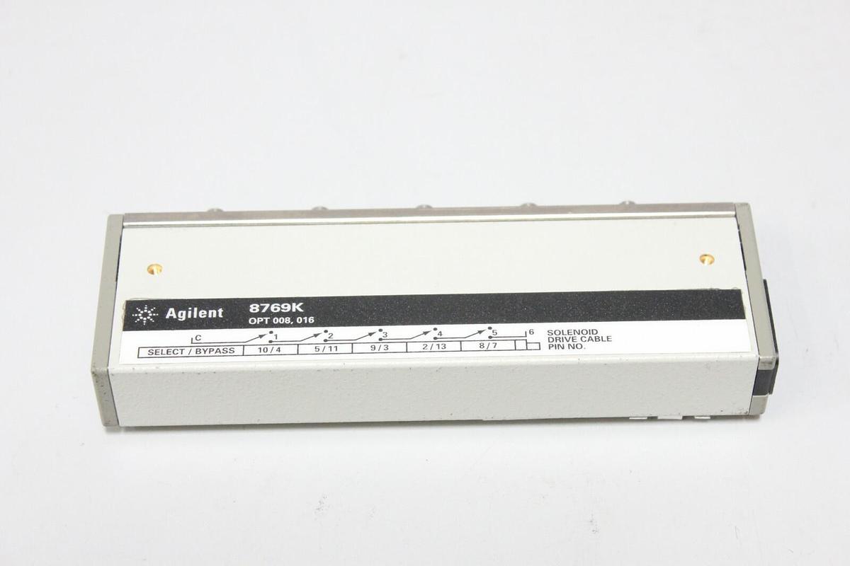 Used HP Agilent 8769K OPT 008, 016 - OPTION # 002 016 024
