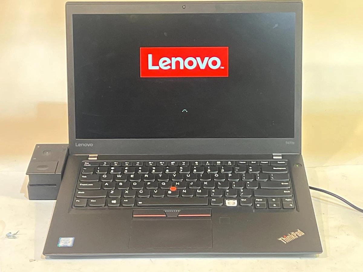 Used Lenovo T470s ThnkPad Laptop with 40A2 Ultra Dock and AC Adapter