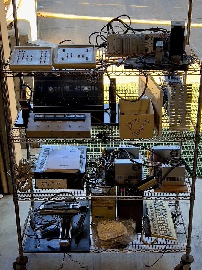 Used Mycom Nyden Stepper Servo Motor Drive Controller Test System Lot