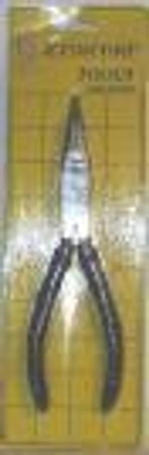 Used 7-1/4 Inch Bent Nose Pliers, Serrated Jaw - ES2486